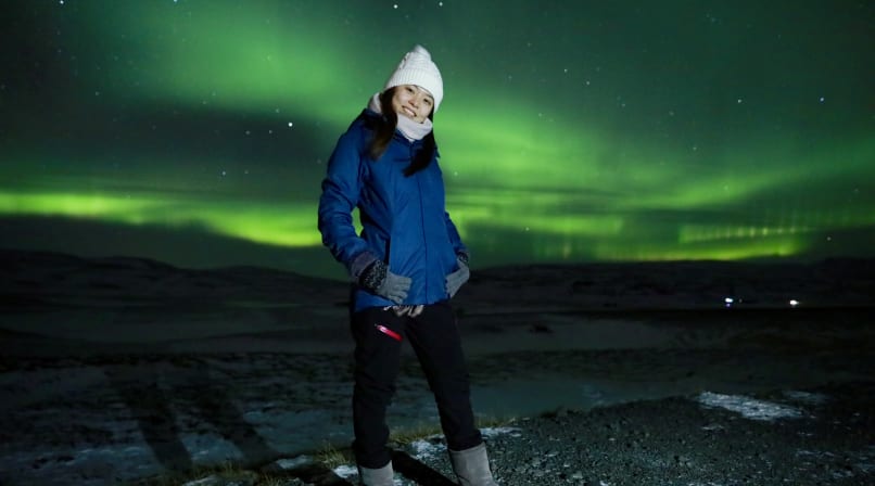Picture perfect night for northern lights