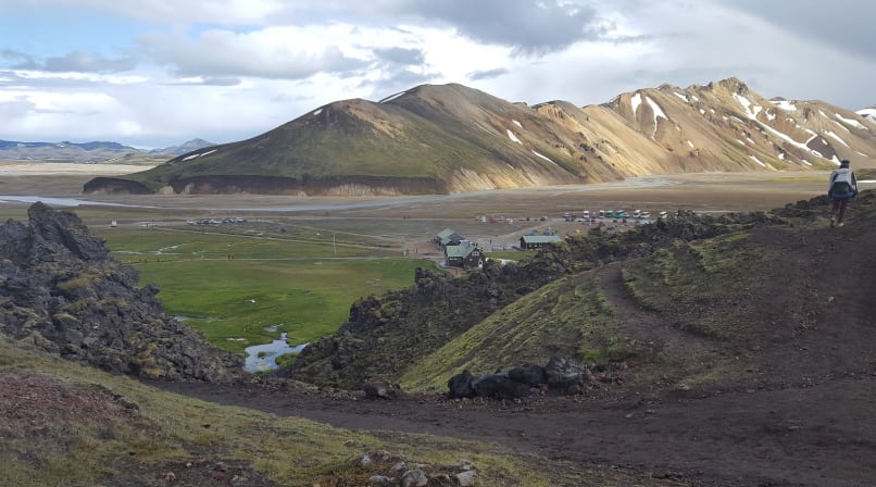 Landmannalaugar camp ground
