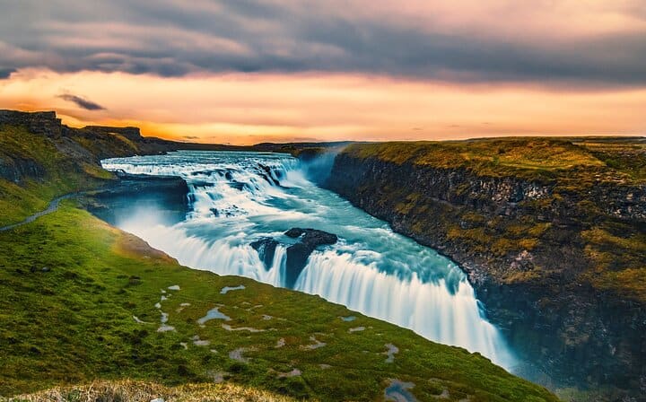 Gullfoss waterfalls