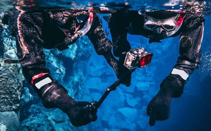 you can bring your GoPro or underwater camera on tour