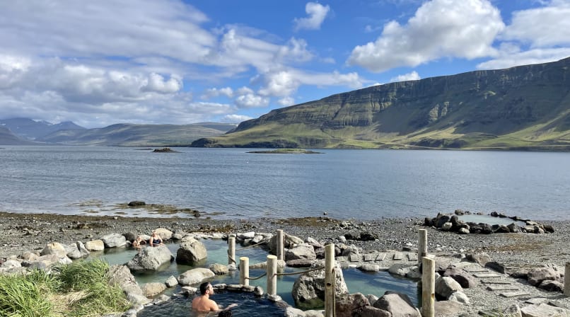 The old hot spring is still one of the favorites, usually around 40-41C
