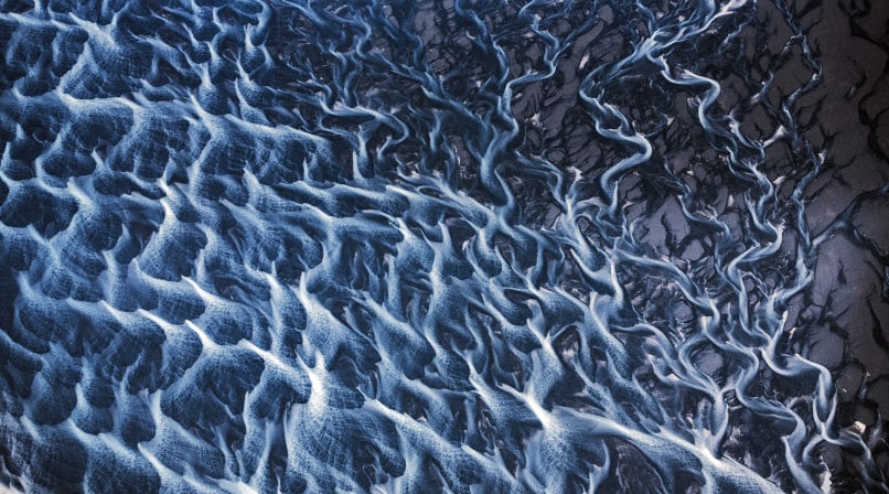 River deltas patterns