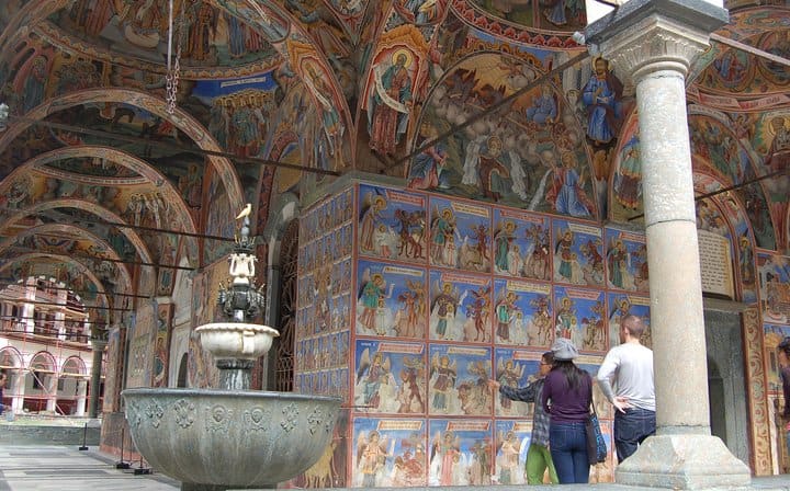 See the stunning frescoes at Rila Monastery on this full-day tour