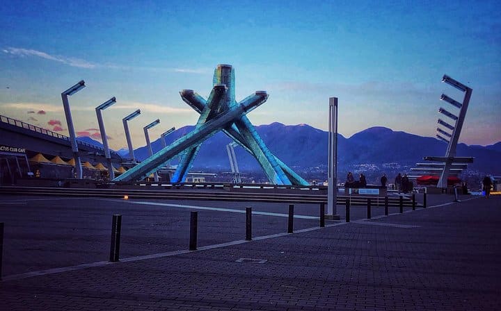 Vancouver olampic flame