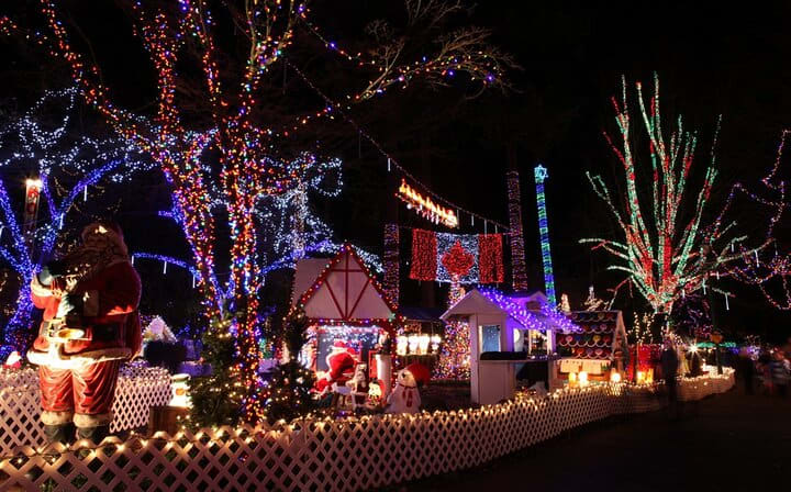 Vancouver Christmas light