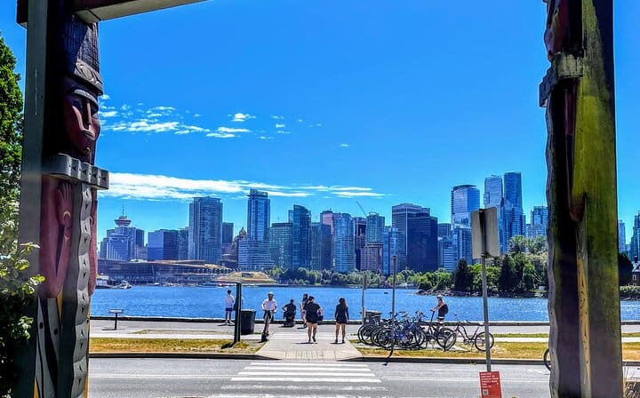 Vancouver City Skyline