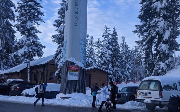 Cypress ice Mountain