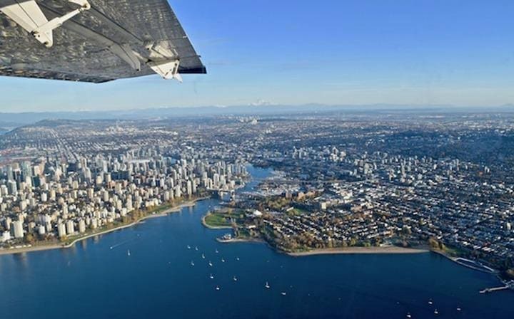 View from outside Seaplane