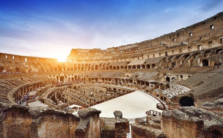 Colosseum Gladiator's Arena & Ancient Rome Group Tour and Tickets priority entrance