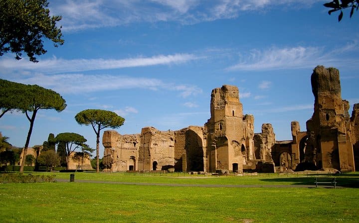 Rome Private Tour Colosseum, Baths of Caracalla and Circus Maximus VIP EntranceCaracalla's bath