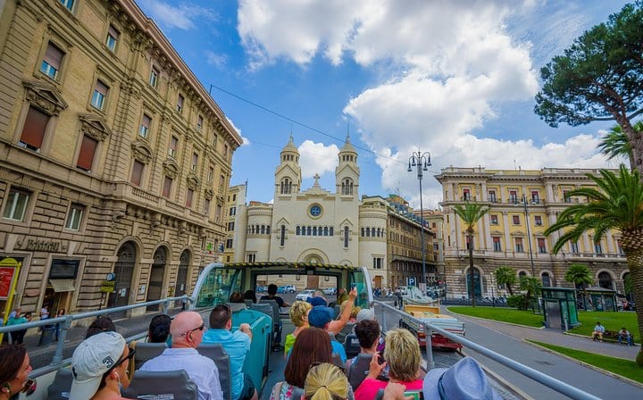 Rome Hop On Hop Off Open Bus + Vatican Museum Sistine Chapel Tour| Fast Track