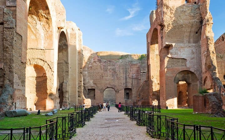 Caracalla Bath guided tours