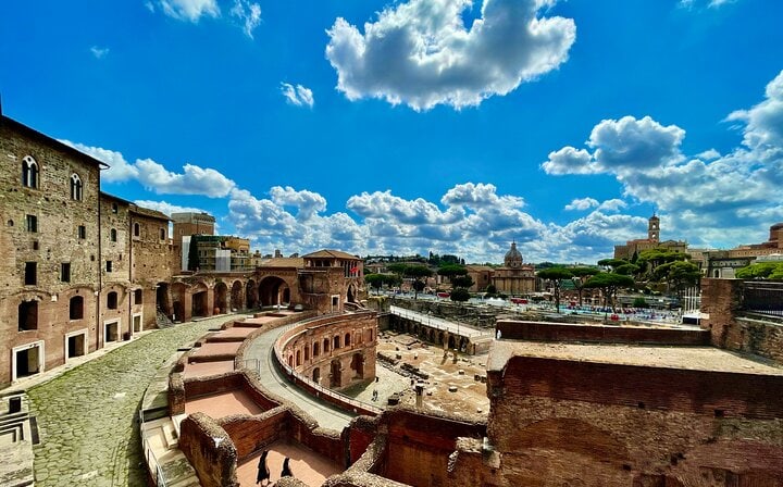 Rome Trajan Markets, and Imperial Forums Private Guided Tour