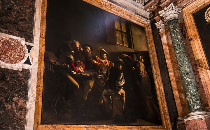 the life of St. Matthew- Caravaggio Rome