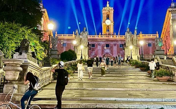 Capitoline Museum at night Best of Rome_By_Night Tour