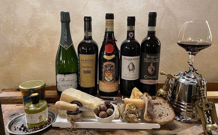 Rome Dinner Food Tasting with Wine Pairing Experience Trastevere