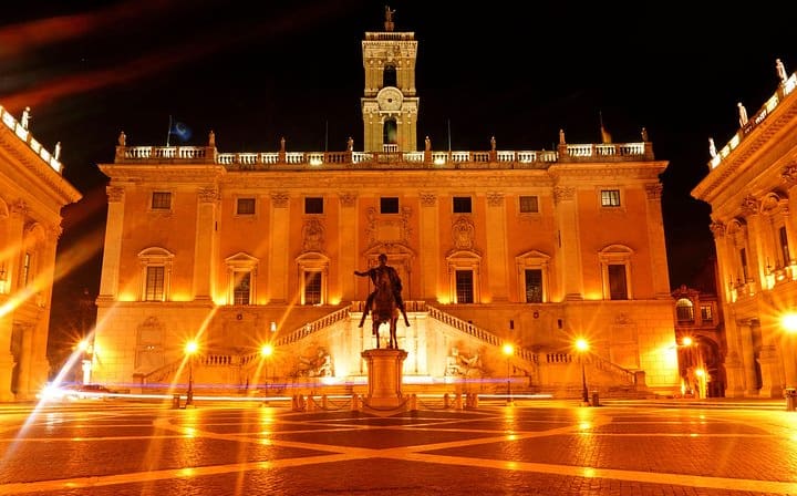 Piazza del Campidoglio Best of Rome_By_Night Tour