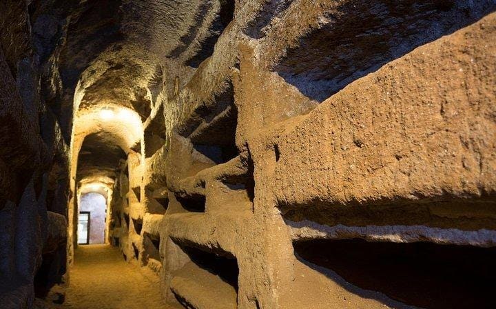 ROME CATACOMBS & APPIAN WAY | Underground Guided Tours, Ticket, and Transfer