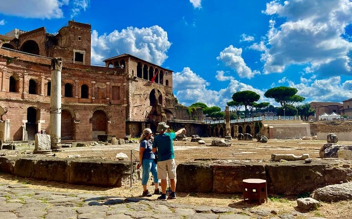 Rome Trajan Markets, and Imperial Forum Private Tours