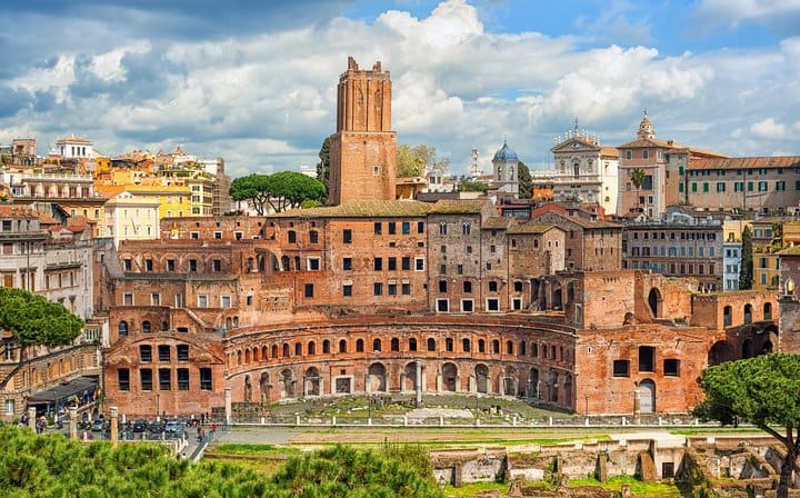 Rome Trajan Markets, and Imperial Forum Tour