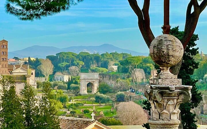 Capitoline Museum, Michelangelo square and panoramic views of Rome