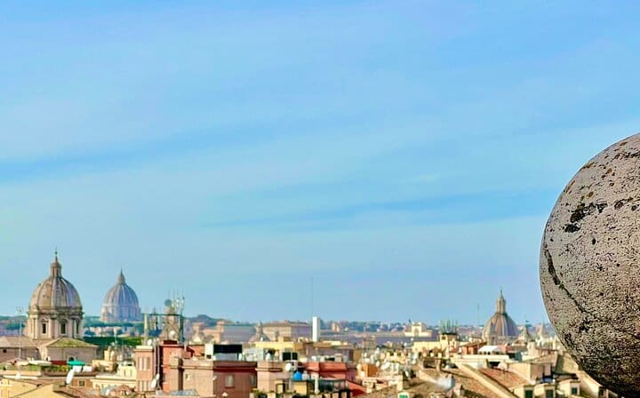 Capitoline Museum, Michelangelo square and panoramic views of Rome