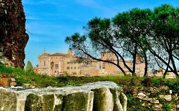 Capitoline Museum, Michelangelo square and panoramic views of Rome
