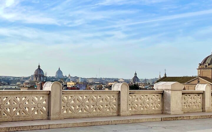 Capitoline Museum, Michelangelo square and panoramic views of Rome