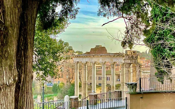 Capitoline Museum, Michelangelo square and panoramic views of Rome