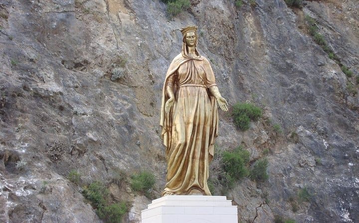 Virgin Mary Statue