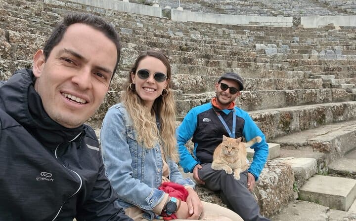 Participants at Ephesus Theater