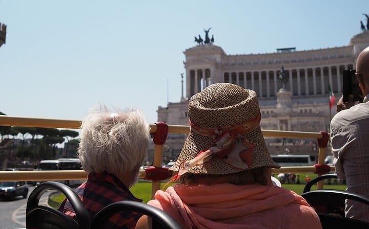 Rome Private Double Decker Open Bus Panoramic Tour | Exclusive Sightseeing Morning, Afternoon, Evening or Night Tour