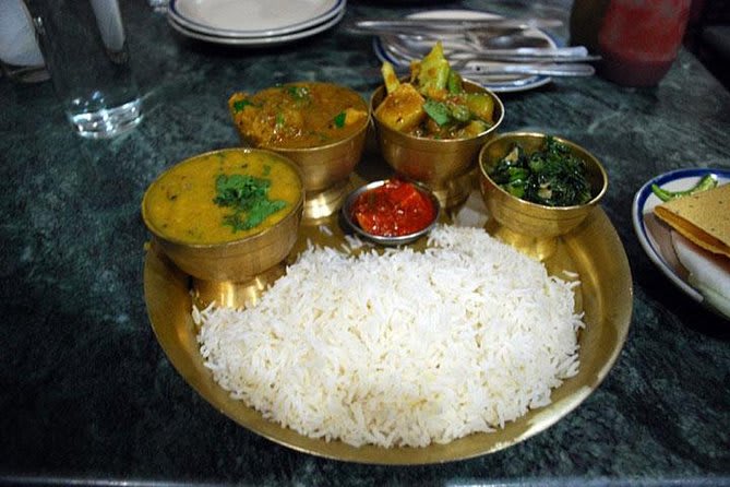 Nepali food Dal-Bhat