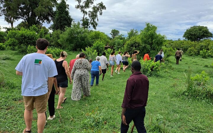 Rhino Walking Safari- Mosi-Oa-Tunya National Park- Livingstone Zambia