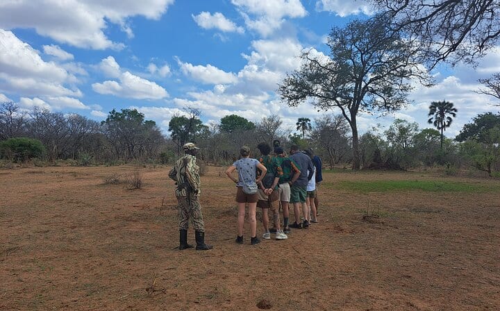 Rhino Walking Safari,Mosi oa Tunya National Park Livingstone Zambia