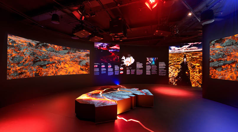 See, hear and feel the power of volcanoes, earthquakes and geothermal energy at Perlan Museum
