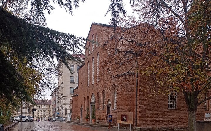 The Saint Sophia church: one of the oldest functioning churches in the City (6.c.)
