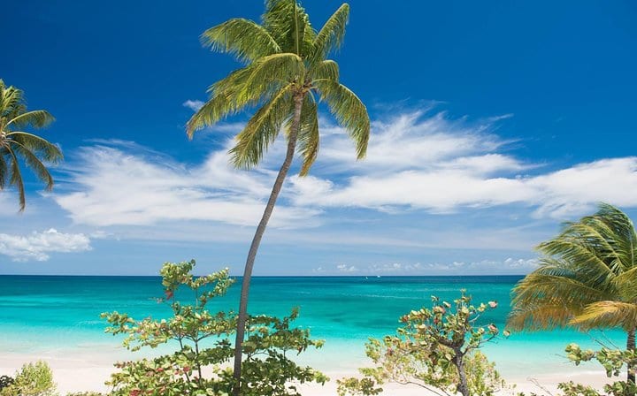 Marvelous coastline view on route