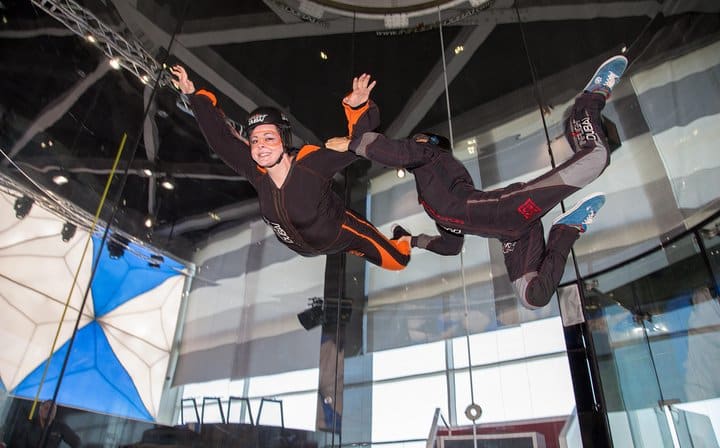 Enjoy Indoor Skydiving movement and learn the moves in Indoor Skydiving from the best instructors.