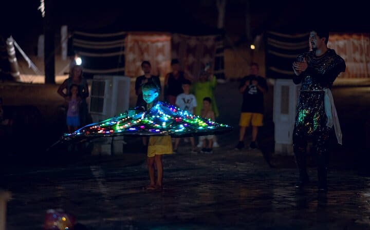 Little Man living his moment!