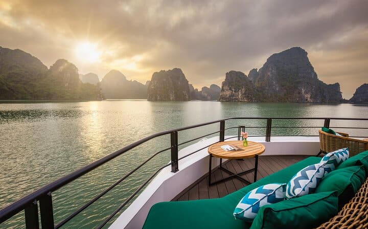 The Halong Catamaran - Top Luxury Day Cruise in Halong Bay