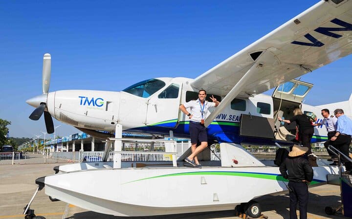 Halong Bay Scenic Sky Seaplane Tour from Hanoi By Expressway