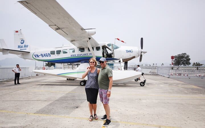 Halong 1 Day Tour From Hanoi with Scenic Seaplane & Luxury Cruise
