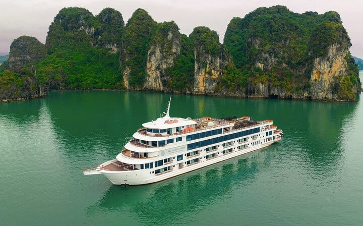 Ambassador Cruise- Luxury Day Trip From Halong Harbor with PICKUP