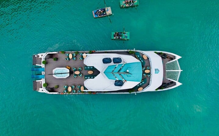 he Halong Catamaran Cruise - Luxury Lan Ha Bay Tour from Harbor