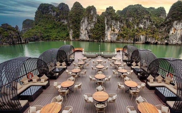 Ambassador Cruise- Luxury Day Trip From Halong Harbor with PICKUP
