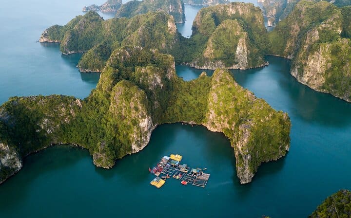 Halong Overnight Tour with Seaplane & Luxury Cruise From Hanoi