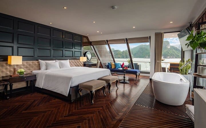 Stellar of The Seas Greatest Cruise in Halong Bay 2 Days 1 Night