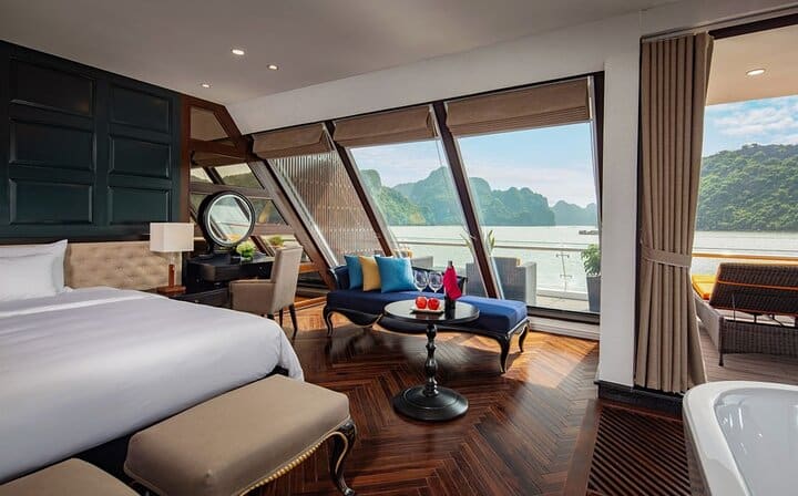 Stellar of The Seas Greatest Cruise in Halong Bay 2 Days 1 Night