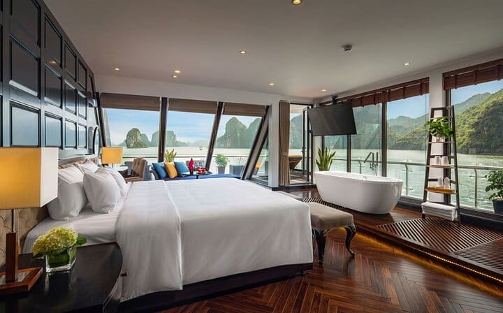 Stellar of The Seas Greatest Cruise in Halong Bay 2 Days 1 Night